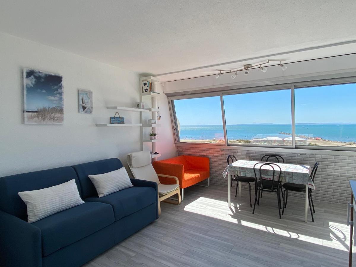 Studio Front De Mer Avec Vue Mer Panoramique ! Le Grau-du-Roi Esterno foto