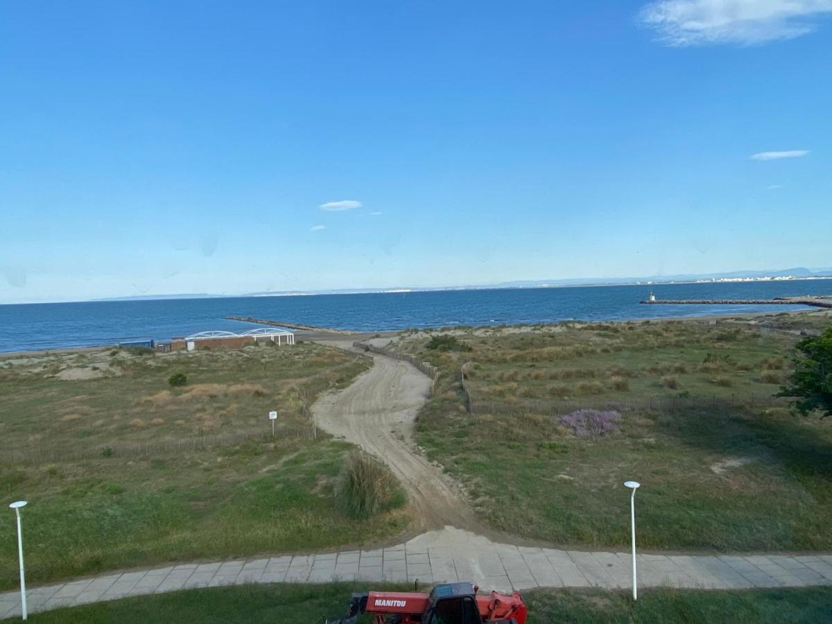 Studio Front De Mer Avec Vue Mer Panoramique ! Le Grau-du-Roi Esterno foto